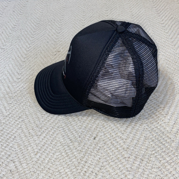 Eddie Bauer Snapback Hat Cap Mesh Back Adjustable Black Polyester Mens - Picture 3 of 9